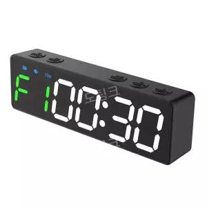 크로스핏 인터벌 타이머 헬스장 스톱워치 타바타 경기용 카운터 디지털 초시계