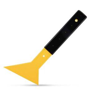 EHDIS 윈도우 틴트 스퀴지 롱 핸들 스크레이퍼 도구 삼각형 슬림 풋 틴팅 윈드실드 눈 서리 제거 자동차 트럭용 필름 설치 어플리케이터