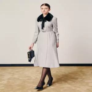 [국내백화점] 지고트 JRAA0OP449[크리스탈 버튼 벨티드 A라인 원피스] [인기상품] 선물추천