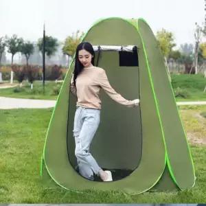 원터치 캠핑용 낚시텐트 1인용 방수 야외 텐트