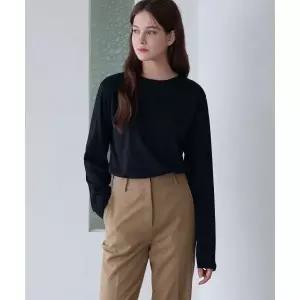 매장정품 DRAW FIT 드로우핏 DRAWFIT WOMEN 수피마 실켓 롱 슬리브 티셔츠 [BLACK] DFWMTS4302BK 1178966