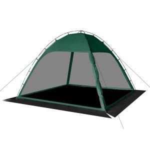 탈착식 바닥이 파티 바닥 스크린 텐트 자외선 x 야외 모기장이 활동을 가제 대형 10피트 뒷마당 시브윈 캐노피 외부 차단 10인치