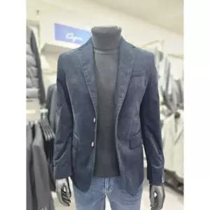 파렌하이트지이크 FW다크네이비 면혼방 벨벳 슬림 자켓J4337NAD