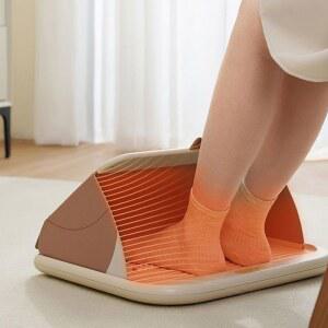 사무실 발난로 돔형 로스터 겨울 난방 파티션 다리 책상 보온기