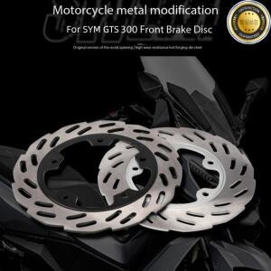 오토바이 프론트 리어 브레이크 디스크 로터 세트 교체 부품 패드 SYM GTS300