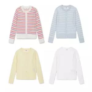 여아) 리넨블렌드 가디건 (MKG2EC2201)