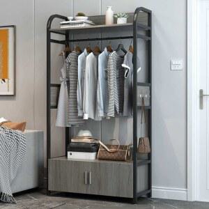 수납장행거 시스템 옷장 철제 스탠드 조립식 프레임 수납장