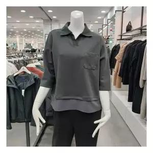 샤트렌셔츠형져지 티셔츠 HCEFTS203_GN