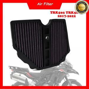 오토바이 엔진 공기 필터 클리너 고유량 부직포 원단 흡입 요소 베넬리 TRK502 2017-2022