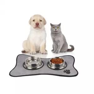 오염방지 강아지밥그릇 방수매트 애견용품 미끄럼방지 고양이용품