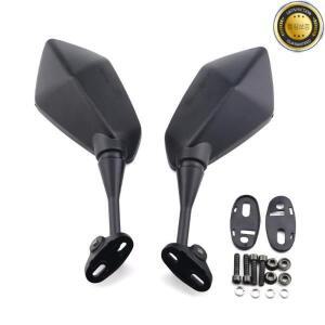 오토바이 스쿠터 백미러 카본 룩 블랙 혼다 CBR250R 야마하 YZF R1 R6 R25 R3 FZ6R