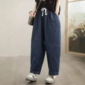 여성 바지 캐주얼 여름 봄 트렌드 배기 워싱 해지 슬림 원픽1