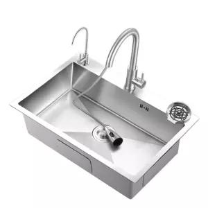 스텐 사각 싱크볼 수전포함 주방 세척대 씽크볼
