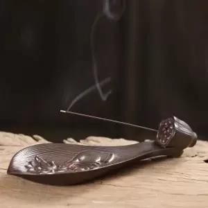 [하프클럽/셀러허브]도자기 연꽃 인센스 홀더 인센스 스틱 향꽂이