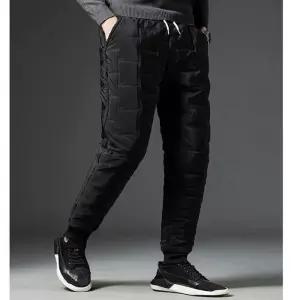 [다잇템]남성 퀼팅 압열 패딩바지 보온 한파 작업복바지 (10705152A)