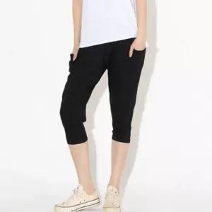 여름 배기팬츠 여성 착용 간절기 홈웨어바지