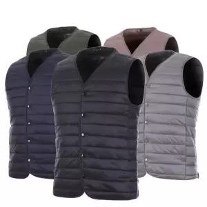 [다잇템]남성 조끼 경량패딩조끼 이너용 웰론 브이넥 (11140934A)