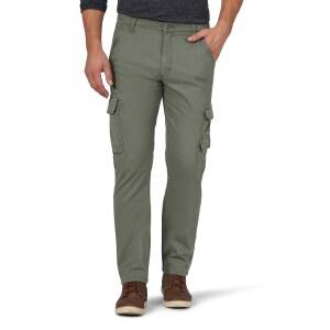 랭글러 오센틱스 남성 레귤러 테이퍼드 카고 팬츠