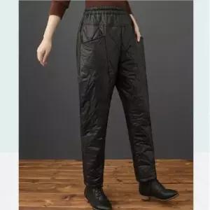 [다잇템]남자 피싱 작업복 고무줄 방한 솜바지 FW 바지 (28559635A)