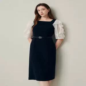 [국내백화점] 지고트 JR4A0OP279[쉬폰 러플 배색 원피스] [인기상품] 선물추천