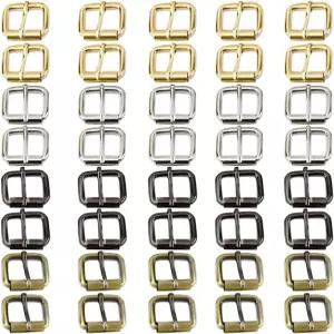 조메비아 메탈 롤러 버클 가방 가죽 벨트 스트랩용 하드웨어 핀 버클(별도 색상 40개)
