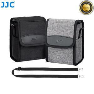 조정 가능한 어깨 끈이있는 JJC 컴팩트 카메라 파우치 케이스 가방 Sony Canon Nikon Fujifilm Ricoh 용 보