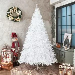 [하프클럽/셀러허브]240cm 스카치 화이트 트리 크리스마스 중형트리