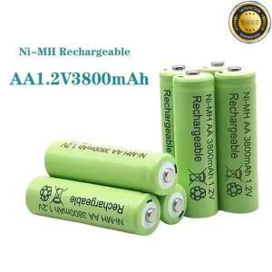 충전식 Ni-MH 배터리 1.2V AA 3800mAh