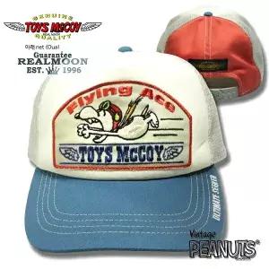 토이즈 맥코이 스누피 메시 캡 플라잉 에이스 트러커 모자 TMA2525