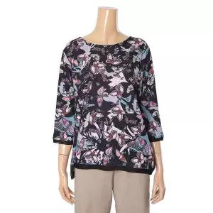 몬테밀라노 Monte Milano 버드망사 핫픽스 롱티셔츠 XM306T3637 489248