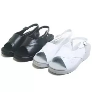 [베스트TOP100] 너스 간호원샌들 사무실샌들 옆라인포인트 쿠션샌들