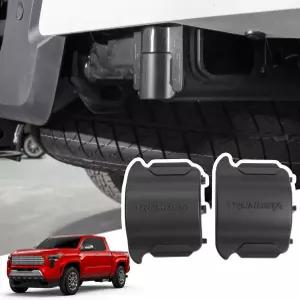 트럼게타 4세대 토요타 타코마 액세서리 2024년 2026년 방수 고무 스토퍼 커버 보호용 올 블랙 리어 범퍼