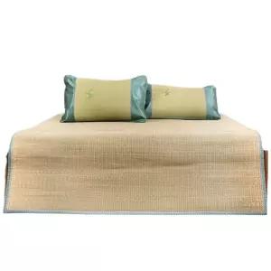 두껍고 등나무 바닥 가장자리 시원한 침대용 왕골돗자리