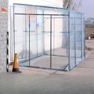 농막 어닝 테라스 조립식 스카이어닝 캐노피 투명 접이식