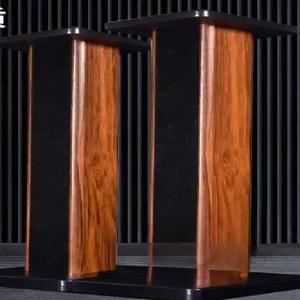 스피커 스피커스탠드 우퍼 나무 2개 오디오랙 북