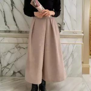 [다잇템]여자 넓은 치마바지 FW 큐롯팬츠 언발 바지 (28918366A)