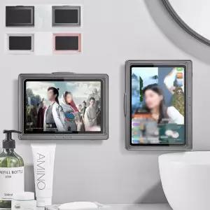 [베스트TOP100] 태블릿 터치방수 케이스 욕실 화장실 거치대 회전식