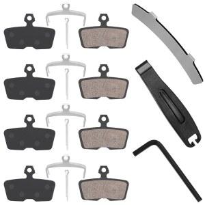 설치 도구가 있는 산악 자전거용 SRAM 코드, 코드 R, RSC 및 가이드 G2 RE / DB8 DB6 DB4 자전거 디스크 브레이크 패드와 호환되는 4-피스톤 MTB 패드