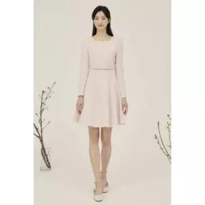 [국내백화점] JJ지고트 롤업 슬리브 플레어 원피스 GP2A0OP261 [인기상품] 선물추천