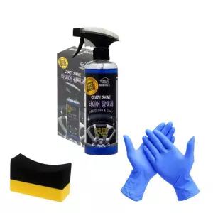 [베스트TOP100] 타이어세정광택제500ml 1P 차량코팅제 타이어코팅제