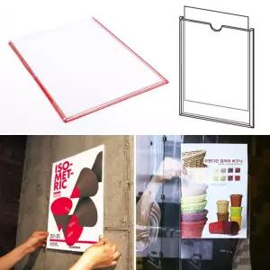 [베스트TOP100] A4 부착식 투명 안내판 인포프레임 홍보판 알림판