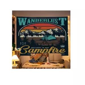 캠핑 패브릭 포스터 가림막 커튼 가리개 커텐 바란스