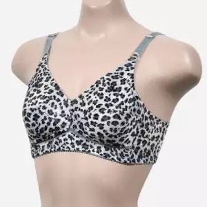 [라일리여성언더웨어] Rly ZF 고급스러운 노와이어브라 호피무늬브라 여성브