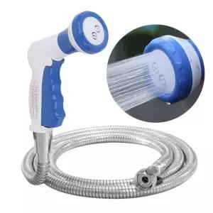 원터치스프레이건 3m세트/베란다 계단 세차 청소 호스