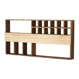 찻잔 선반 다도 진열대 빈티지 원목 수납장 인테리어 벽걸이