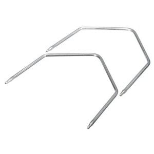 2PCS 자동차 오디오 CD 플레이어 제거 도구 키 체인 라디오 CD30 CDC40 핀 Vauxha Corsa D