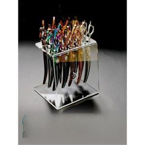 전문가용 보관 거치대 강아지 애견미용 아크릴 가위꽂이