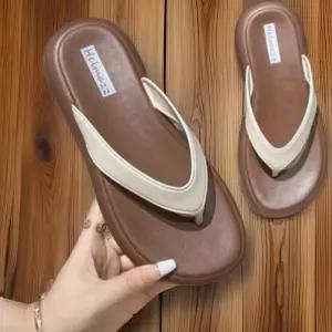 [신상오픈런]여성용 여름 플립플랍 PVC 쪼리 샌들 무지컬러 스트랩 (32331528)