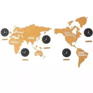 대형 세계지도 벽장식 벽지 거실 복고 3D 소품 여행사 서재