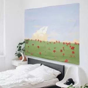 대형 패브릭 포스터 유화 지평선 M